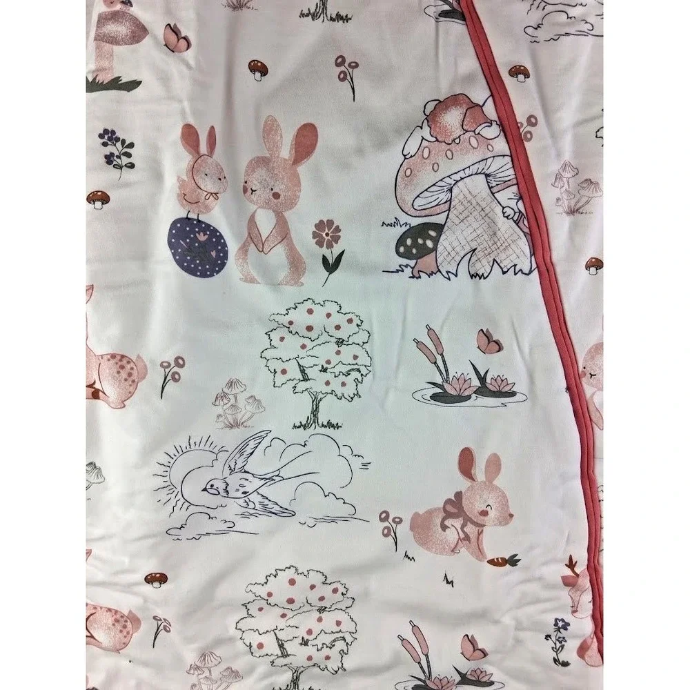 Usbettas Baby 18 24 Mos Wearable 2.5 Tog Blanket Cotton Soft Sleep Sack Pink NWT